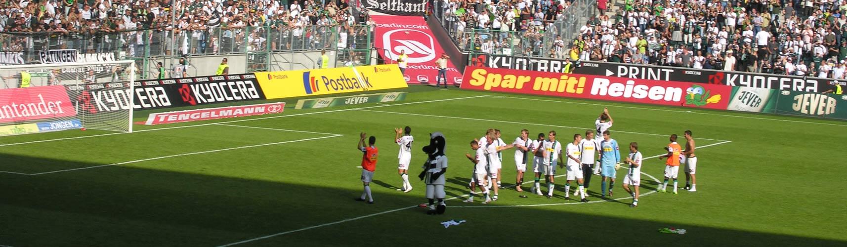 Stadion in Gladbach
